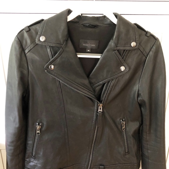 MACKAGE FLORICA LEATHER JACKET - Picture 2 of 4